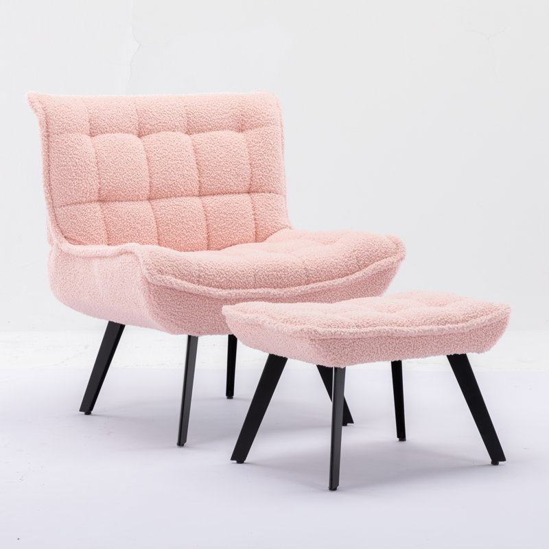 Wayfair pink accent chair discount